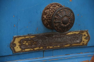 Close-up of weathered wall