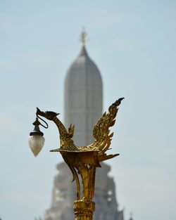 Low angle view of temple