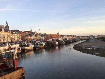 View of city at waterfront