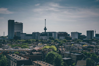 View of cityscape against sky