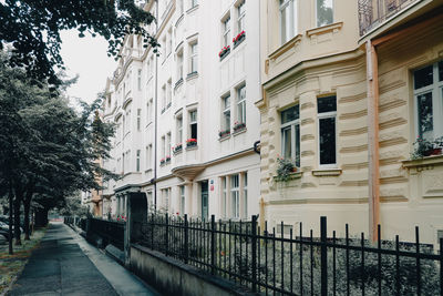 Street amidst buildings in city