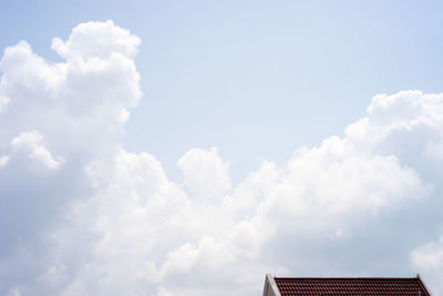 Low angle view of sky