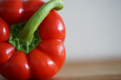 Close-up of tomatoes on table