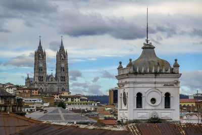 Buildings in city