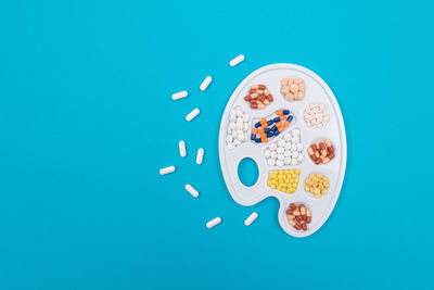 Low angle view of blue sky