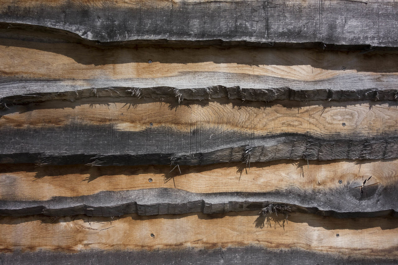 FULL FRAME SHOT OF WOODEN WALL