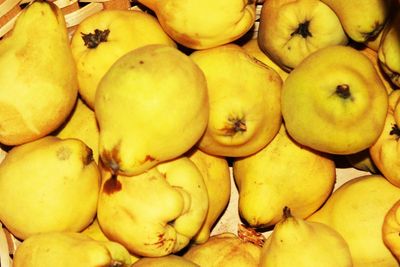 Full frame shot of fruits for sale in market