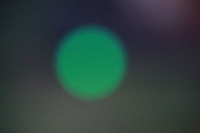 Defocused image of illuminated lights