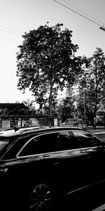 Road seen through car windshield