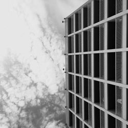 Low angle view of buildings against sky