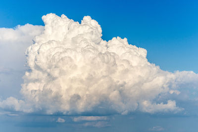 Low angle view of clouds in sky