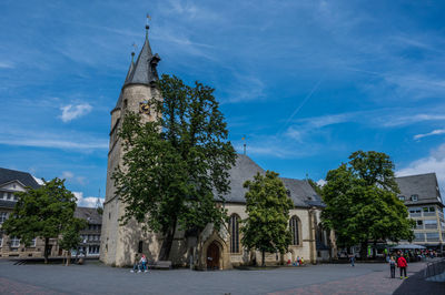 View of historic building against sky