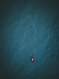 Fisherman boat fishing in the sea