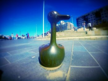 View of people in amusement park