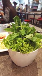 Close-up of drink on table