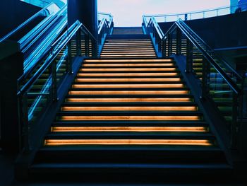 Low angle view of staircase