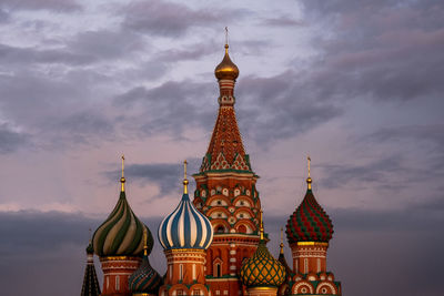 Low angle view of cathedral against sky