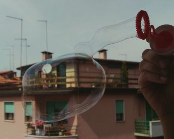 Cropped image of built structure