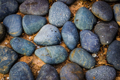 Full frame shot of stones