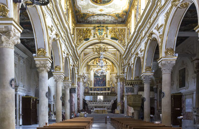 Interior of cathedral