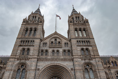 Low angle view of cathedral against sky