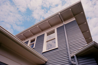 Low angle view of building against sky