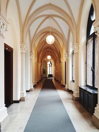 Corridor of building