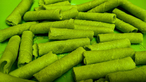 Full frame shot of green beans