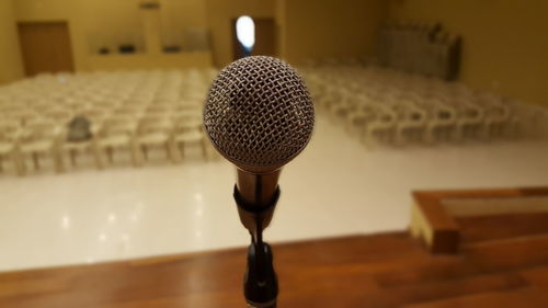 Close-up of telephone pole
