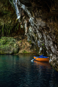 Boat in sea