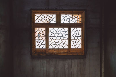 Window of old building