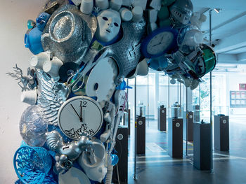 Art-installation of an plasticwave