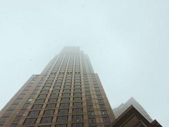 Low angle view of modern building