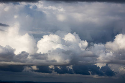 Scenic view of clouds in sky