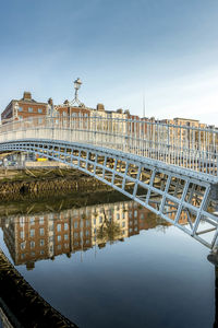 Ha'penny bridge in dublin