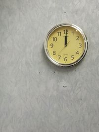 Close-up of clock