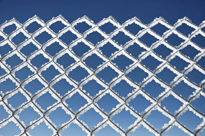 Full frame shot of chainlink fence