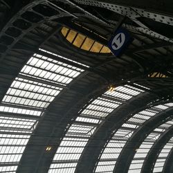 Low angle view of ceiling