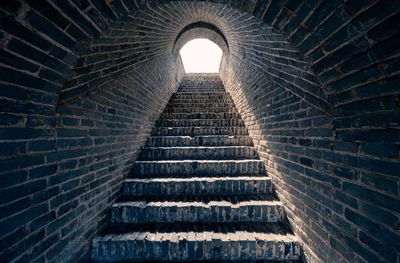 Low angle view of staircase