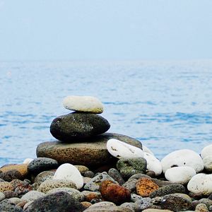 Stones on beach