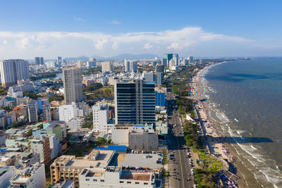 Vung tau city skyline panorama