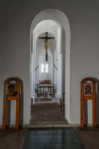 Corridor of building