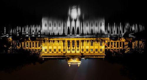 Built structure in water