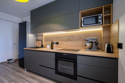 Interior of kitchen at home