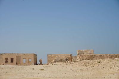 Castle against clear sky