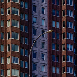 Low angle view of modern building
