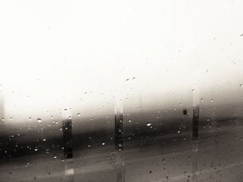 Raindrops on glass window