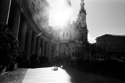 Panoramic view of buildings in city