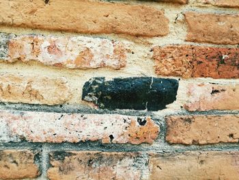 Full frame shot of brick wall