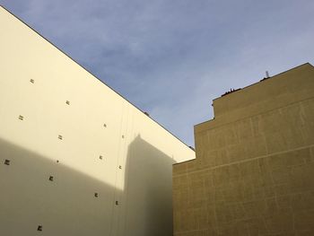 Low angle view of building against sky